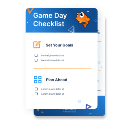 Game Conference Checklist