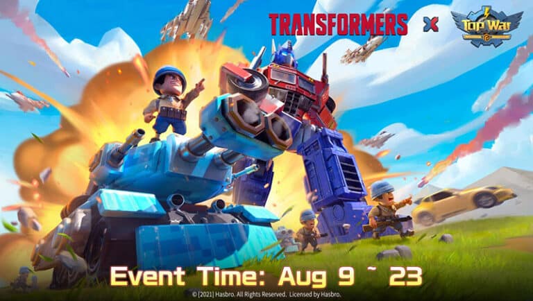 Top War x Transformers Brand Integration Sets New Day One Revenue Record